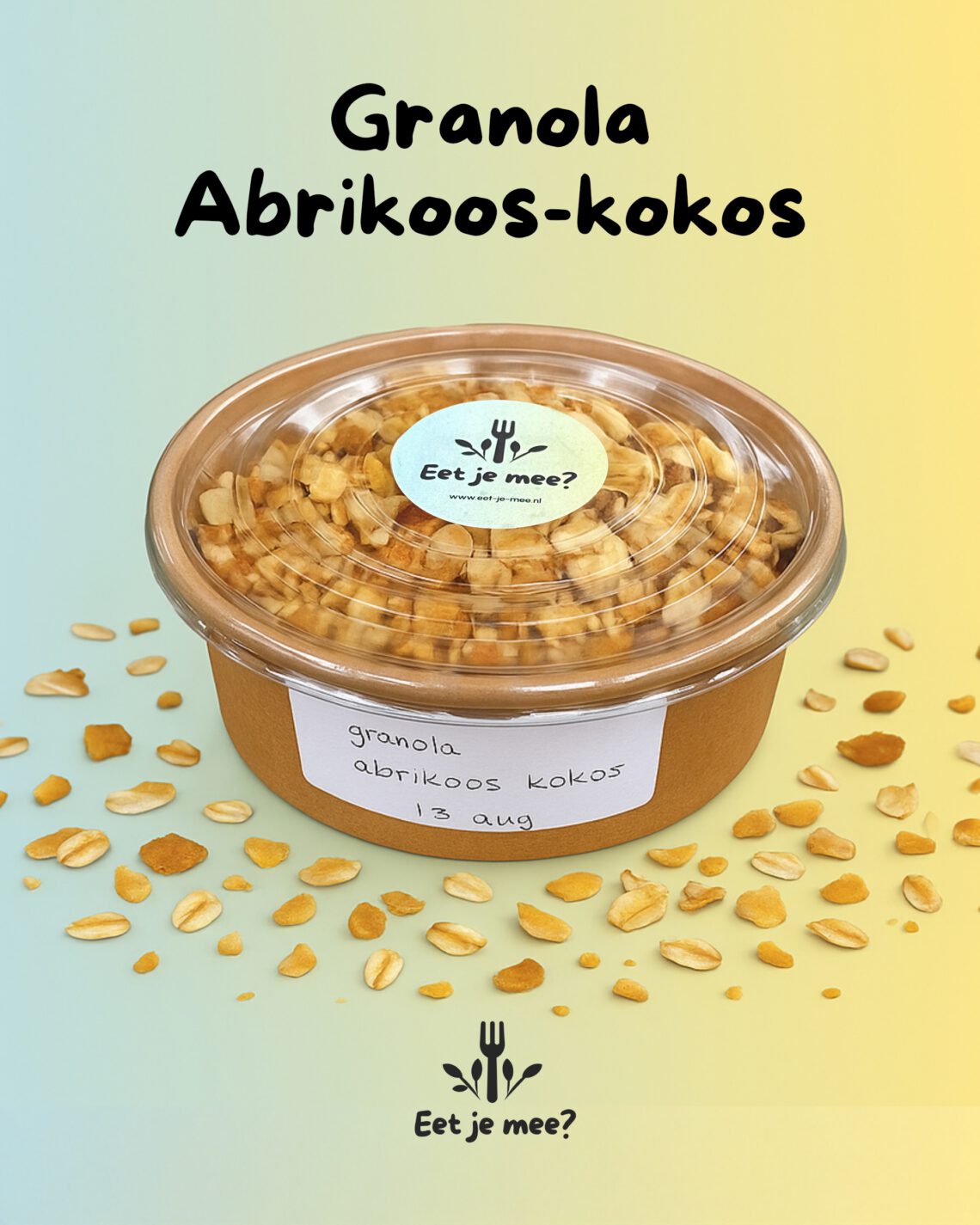 Granola kokos & abrikoos - Afbeelding 2