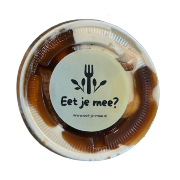Stroopwafelijs met karamel - Eet je Mee