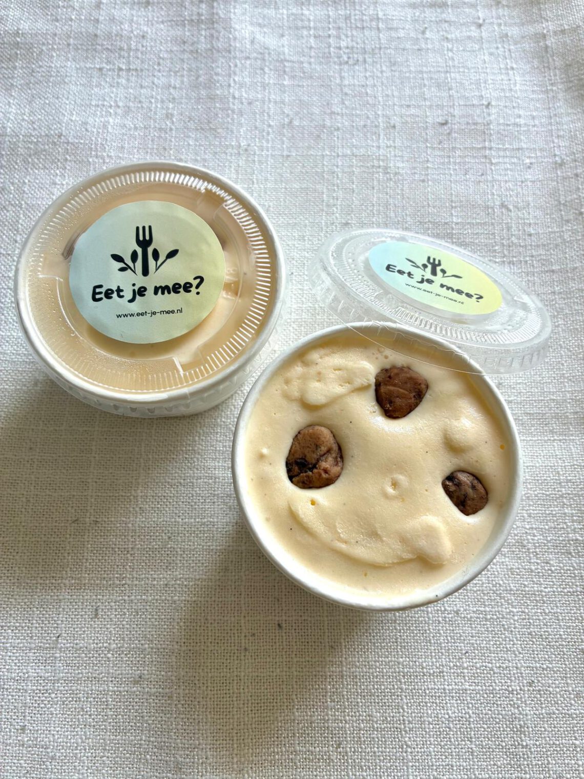Cookie-dough vanilleroomijs