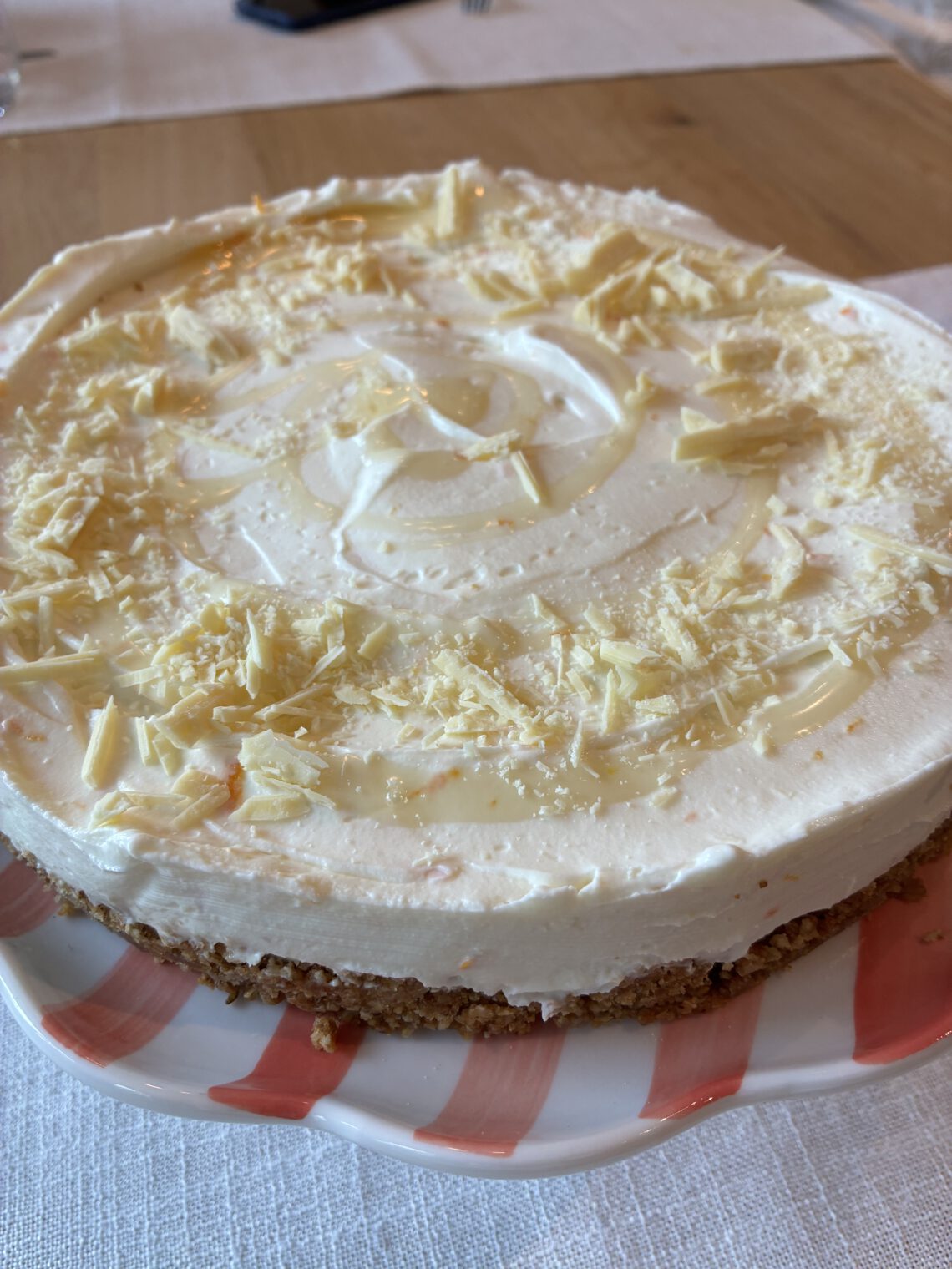 Sinaasappel-Yoghurt Cheesecake - Afbeelding 2