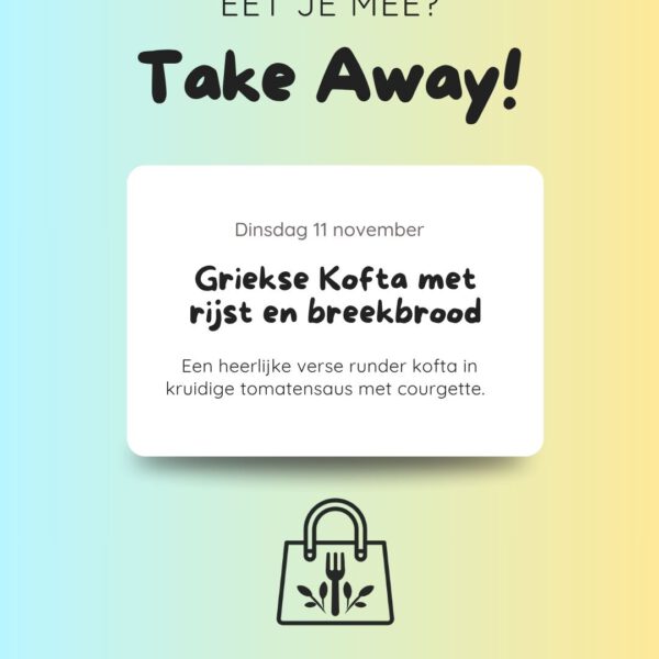 Di 11 nov - Griekse Kofta