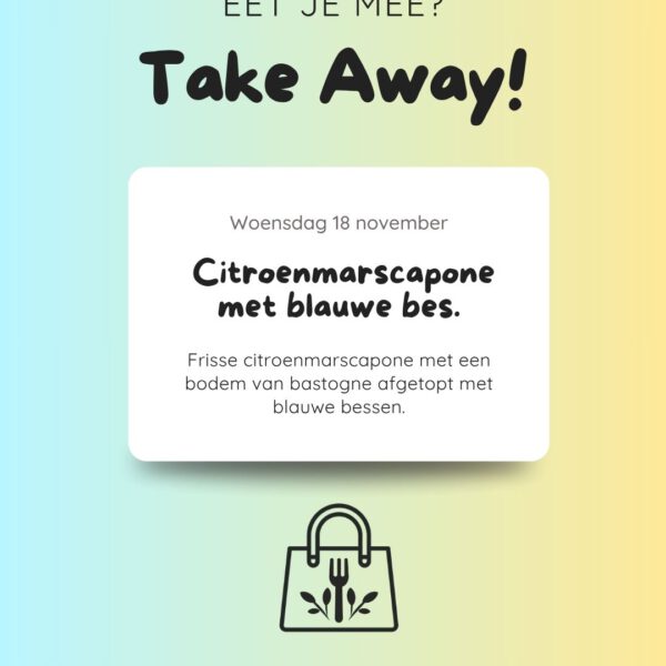 Woe 19 nov - Citroen marscapone met blauwe bes