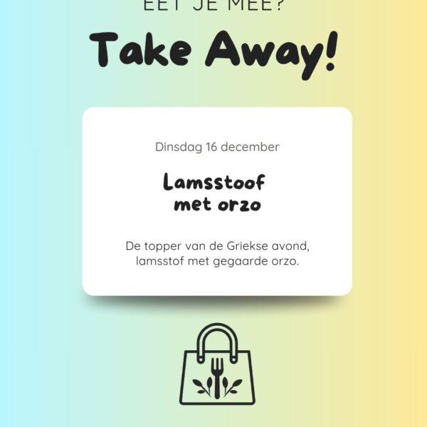 Di 16 dec - Orzo lamsstoof