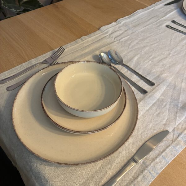 Dessert bord rond - 19 cm