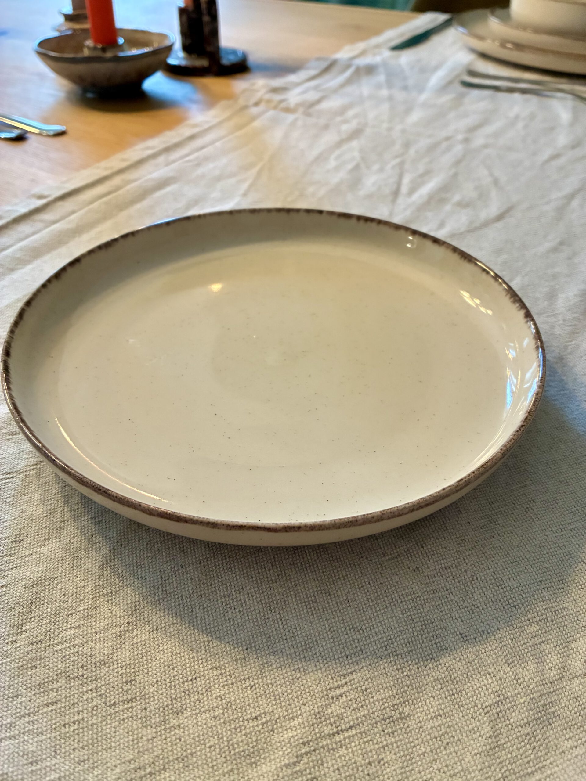 Diner bord rond - 27 cm - Afbeelding 3