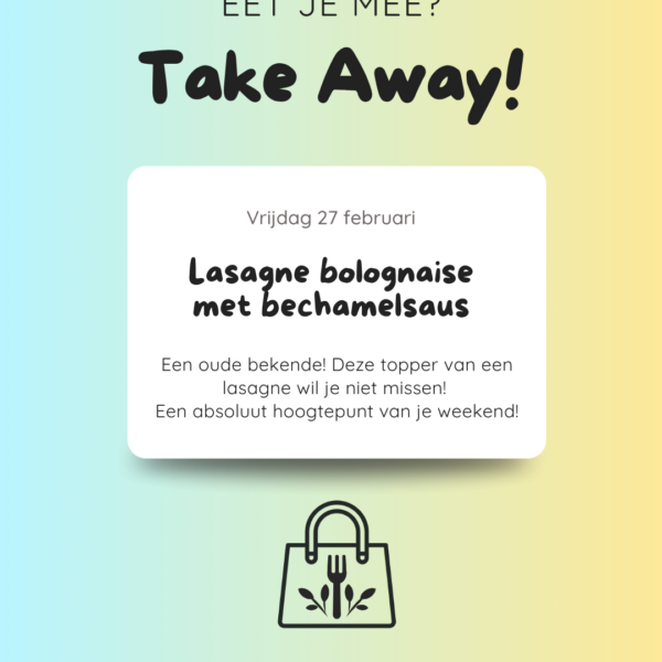 Lasagne bolognaise 27 februari