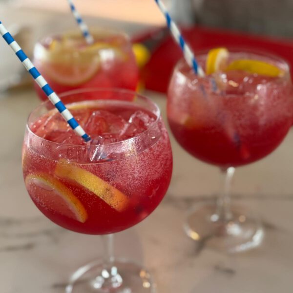 Pinky Rose lemonade