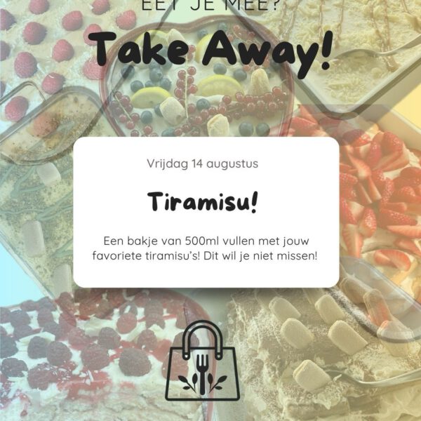 Tiramisu - take away!